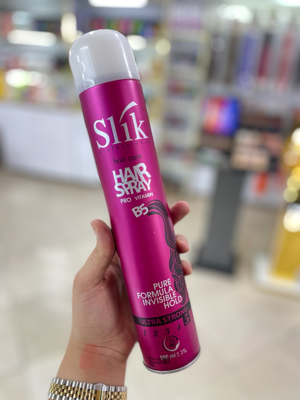 اسپری حالت دهنده اسلیک با نگهدارندگی قوی Slik Hair Spray  ,